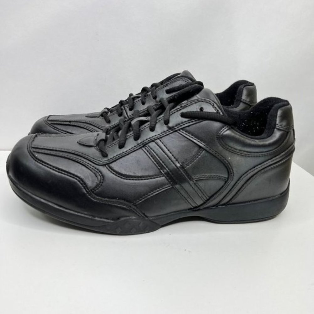 Grabbers Calypso Slip-Resistant Soft Toe Black Shoes Men Size 12 G0016 Workwear